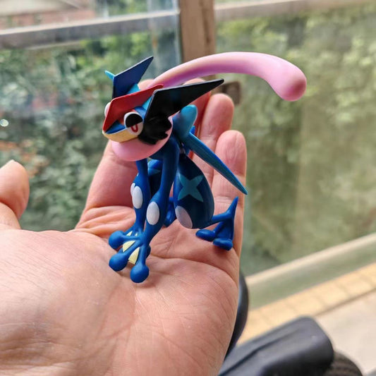 Pokémon Pikachu & Mega Greninja Figures  Mini Anime Collectible Model Toy