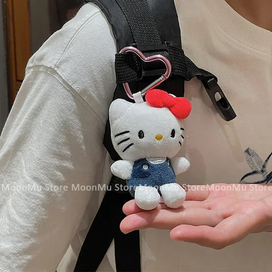 Sanrio Hello Kitty Plush Keychain Cute Cartoon Bag Pendant & Gift for Girls