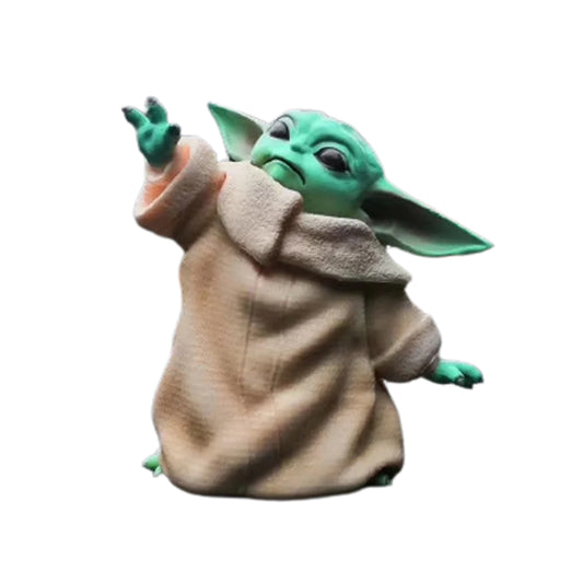 Star Wars Mandalorian Baby Yoda Grogu 8cm Collectible Figure Toy