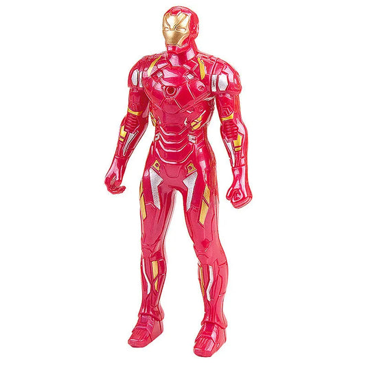 Marvel Heroes Action Figures 17cm Luminous Captain & Iron Man Toys