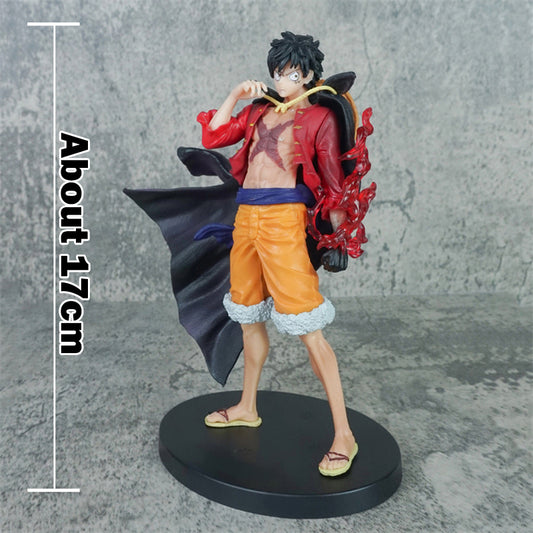 One Piece Monkey D. Luffy Gear 5 Nika PVC Action Figure 17CM Collectible Model Doll Toy
