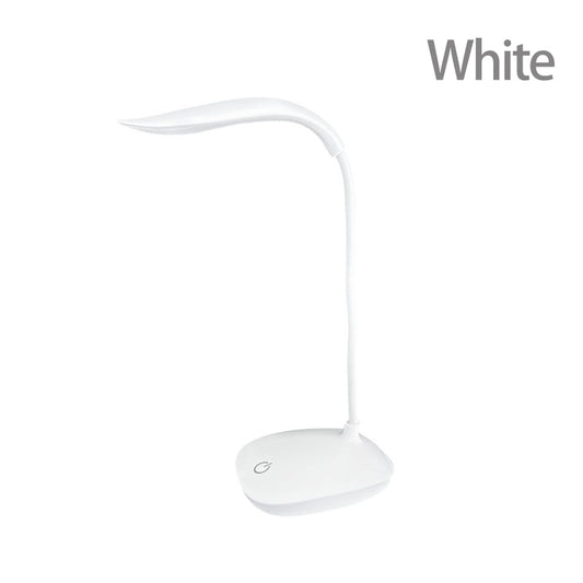 Portable LED Reading Desk Lamp  USB Rechargeable, Touch Dimming, Eye Protection Table Light for Study & Office