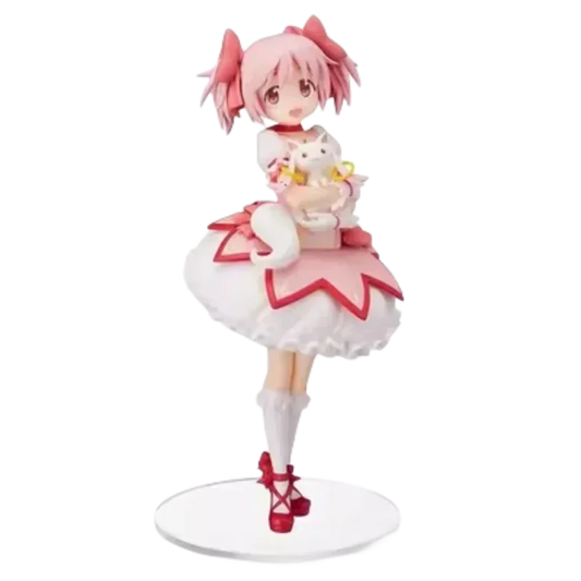 Kaname Madoka Magic Girl Action Figure 18cm Puella Magi Madoka Magica Anime Collectible Statue