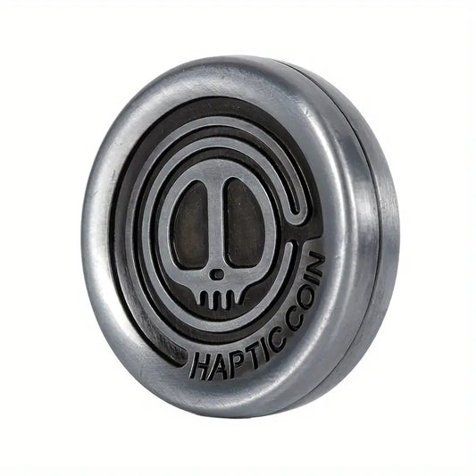 Devil Milk Cap Metal EDC Fidget Toy  Magnetic Haptic Coins for Stress Relief & Sensory Play