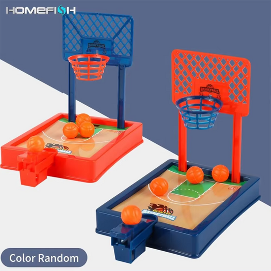 Mini Desktop Basketball Game  Portable Office & Travel Toy Fun Indoor/Outdoor Gift Set