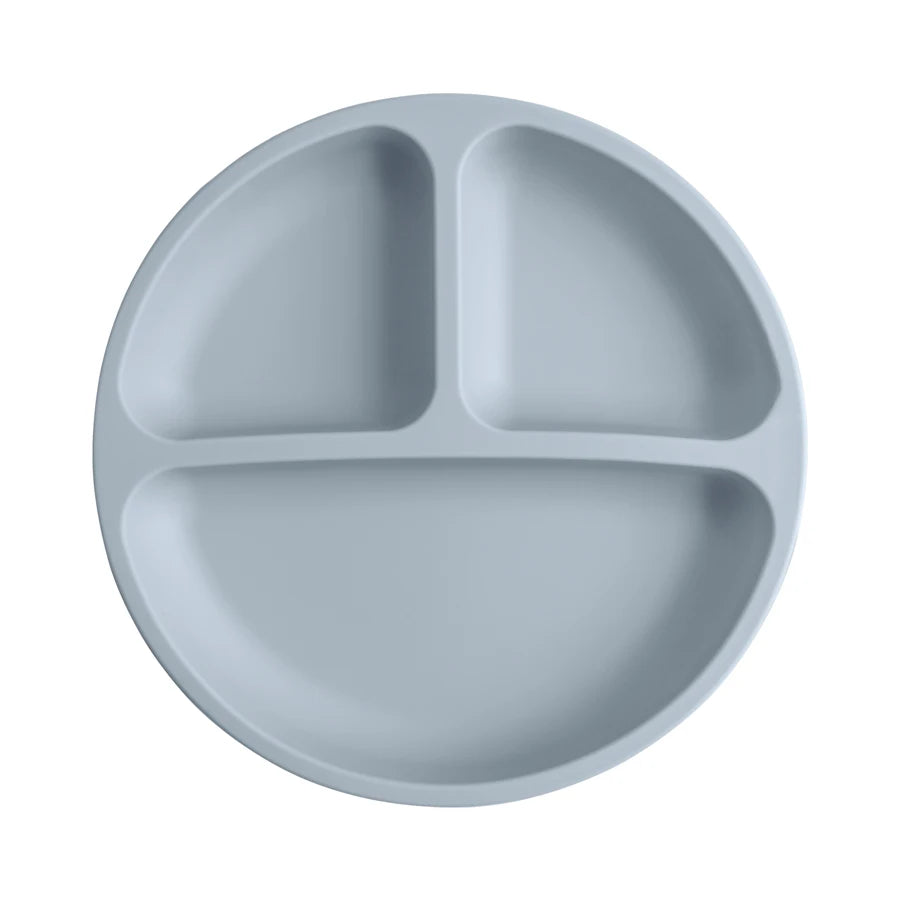 Baby Silicone Suction Dining Plate  BPA-Free Toddler Training & Feeding Bowl