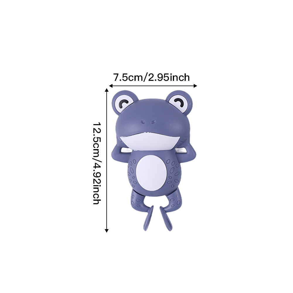 Cute Clockwork Swimming Frog Bath Toy  Wind-Up Animal Water Toy for Babies & Kids  Baby Shower Gift & Bathtime Fun