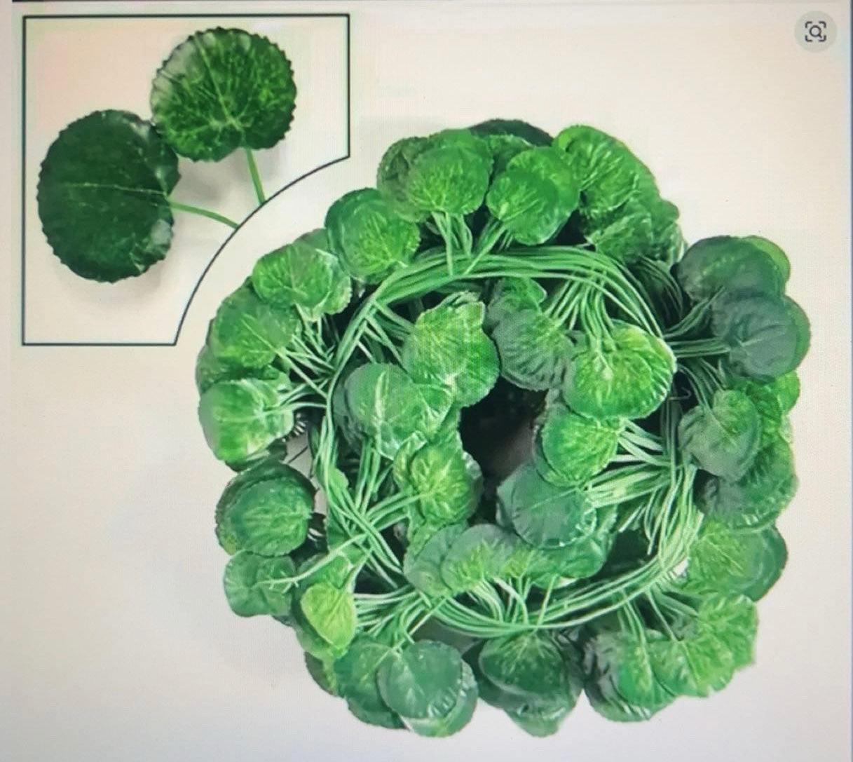 Artificial Ivy Vine Garland  Fake Green Leaf Hanging Rattan Plants for Home, Garden & Wedding Decor