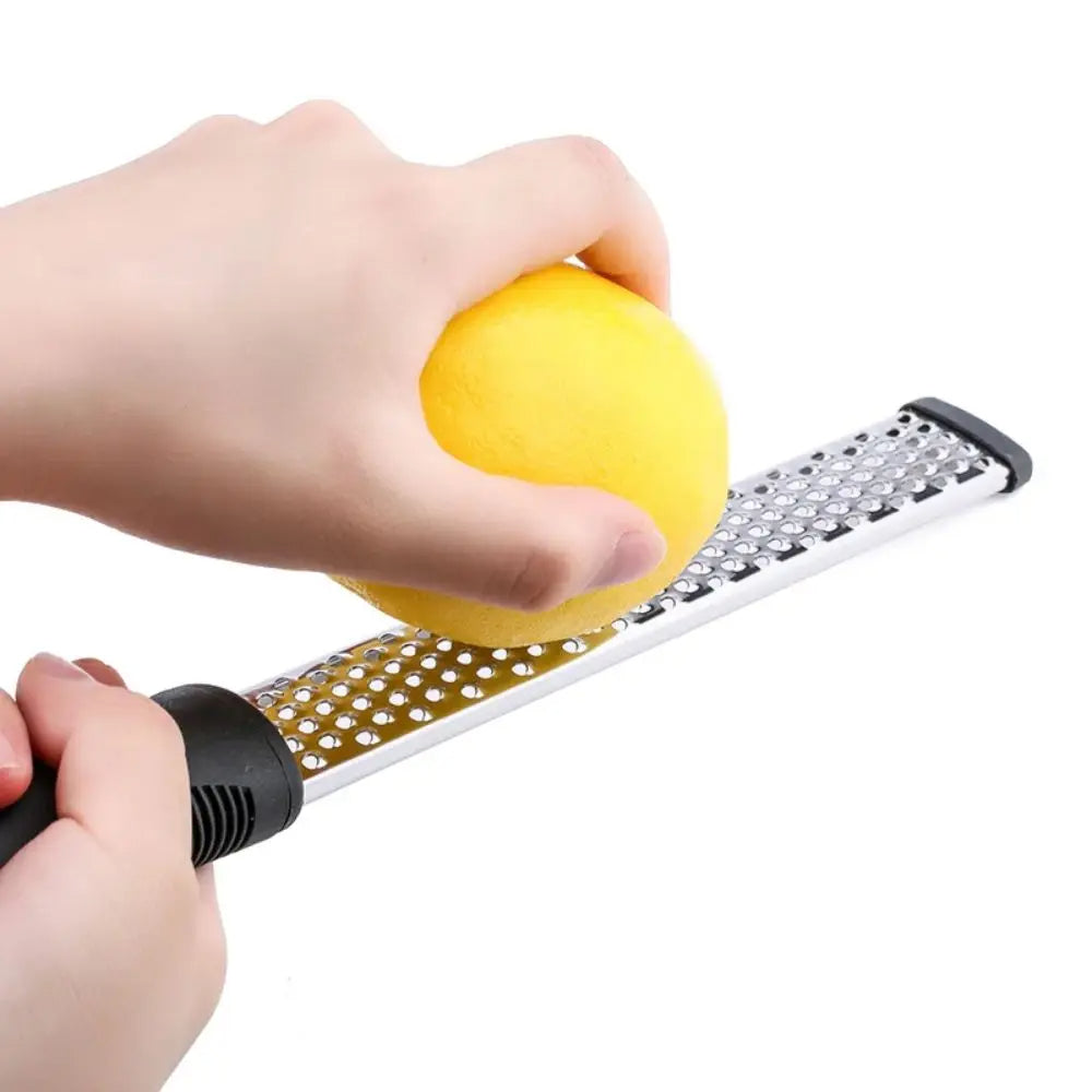 FAIS DU Stainless Steel Manual Grater & Peeler Sharp Blade for Lemon, Cheese, and Vegetables