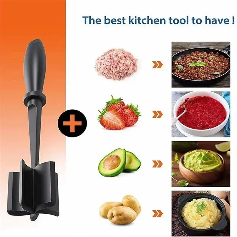 Manual Multifunction Food Grinder Peanut Crusher, Meat & Vegetable Mixer for Kitchen Use