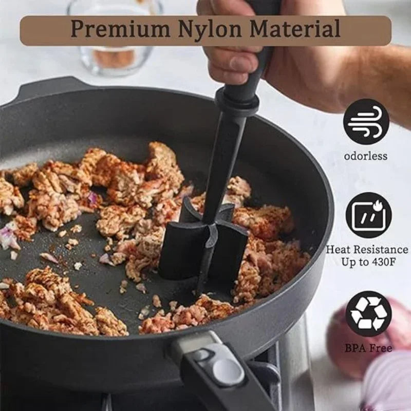 Manual Multifunction Food Grinder Peanut Crusher, Meat & Vegetable Mixer for Kitchen Use