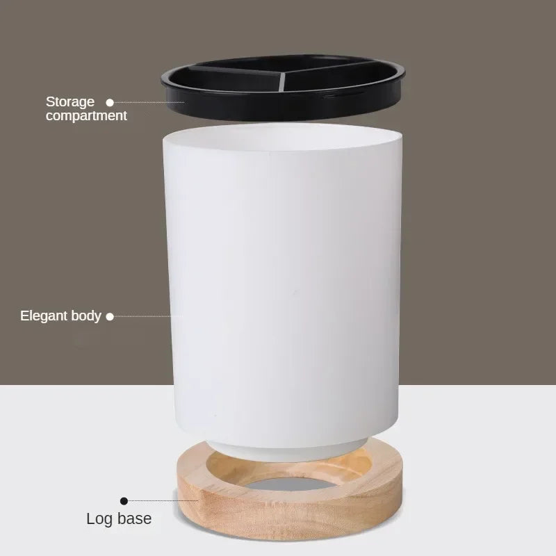 Plastic Utensil Holder & Cutlery Drainer Detachable Storage Rack for Chopsticks Spoons & Kitchen Tableware