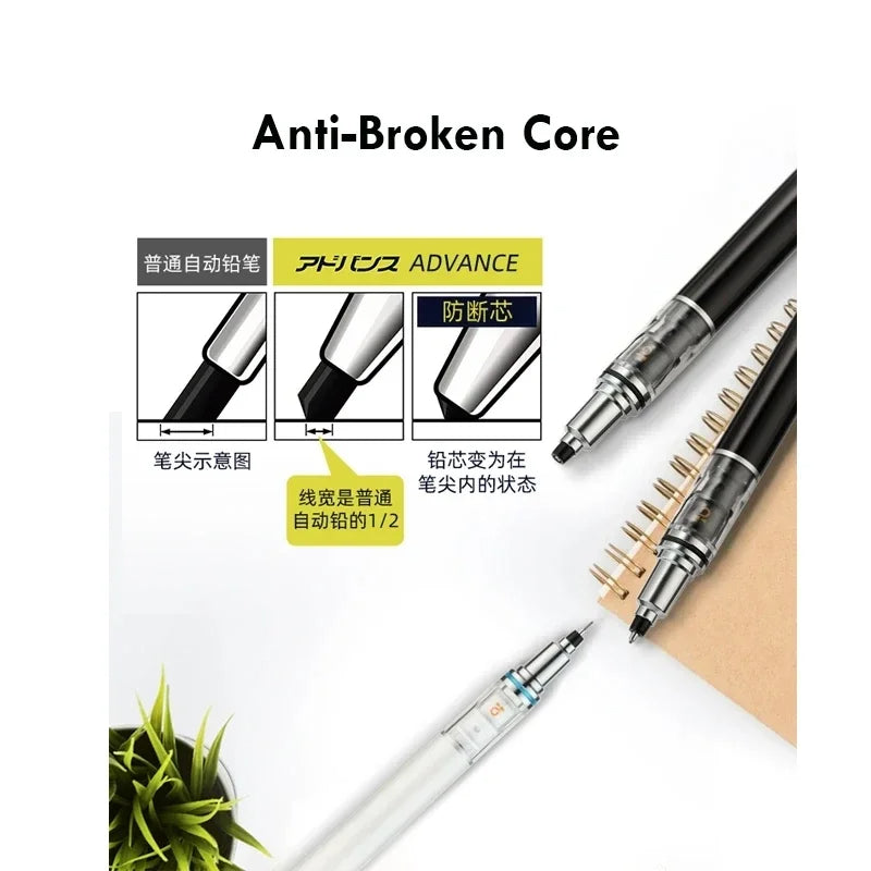 UNI Kuru Toga 0.5mm Mechanical Pencil  Auto-Rotating Japanese Drawing Pencil (M5-559)