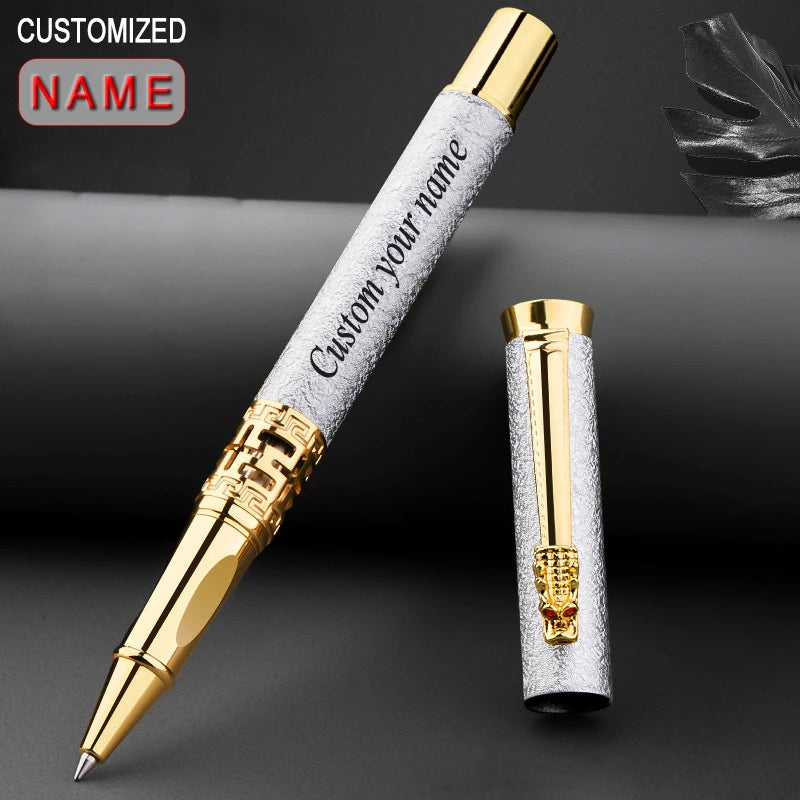 Custom Metal Gel Pen  School & Office Stationery, Beautiful Writing Accessory, Perfect Teacher Gift
