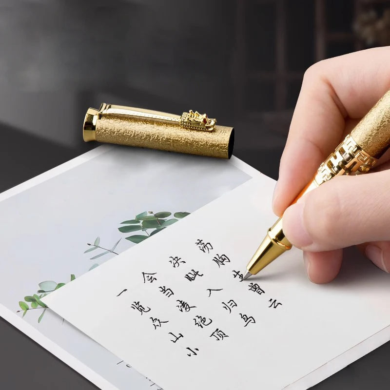 Custom Metal Gel Pen  School & Office Stationery, Beautiful Writing Accessory, Perfect Teacher Gift