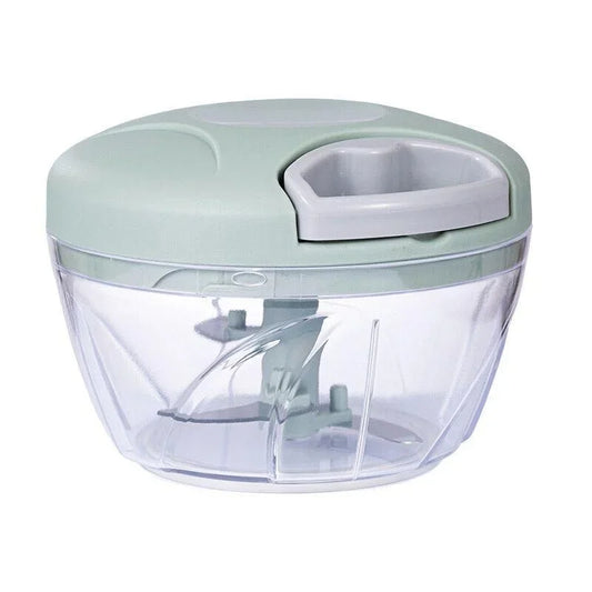 500/900ML Manual Meat Mincer & Garlic Chopper – Hand-Powered Vegetable Cutter & Onion Crusher for Kitchen Use