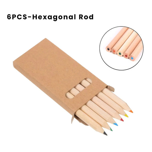Premium 8.8CM Mini Colored Pencils  Vibrant Sketching & Drawing Set for School, Office & Art Projects