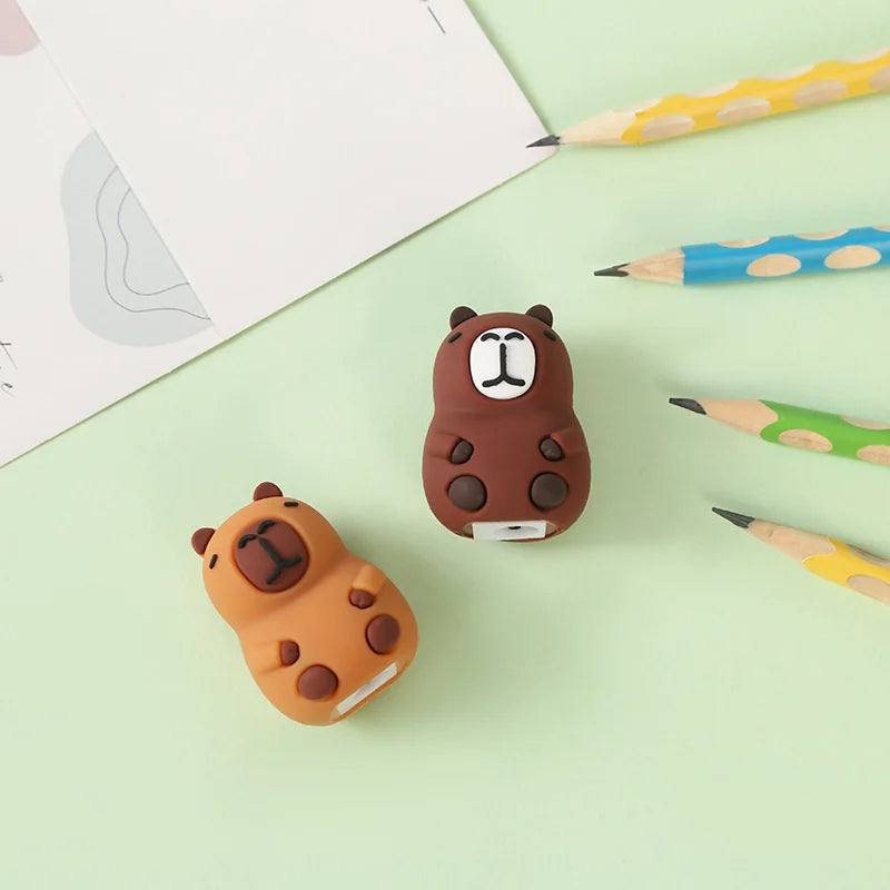 Creative Capybara Pencil Sharpener  Fun School Supply for Students, Teachers & Classroom Rewards