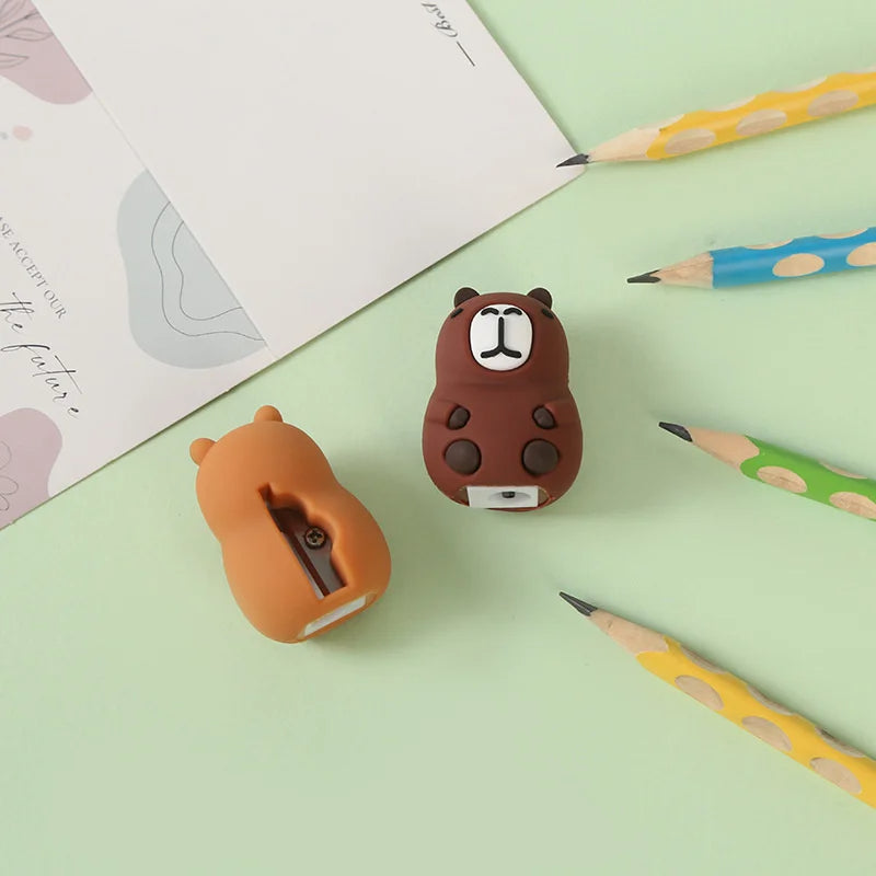 Creative Capybara Pencil Sharpener  Fun School Supply for Students, Teachers & Classroom Rewards