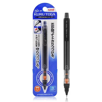 UNI Kuru Toga M5-452 Mechanical Pencil 0.5mm  Low Center of Gravity, Automatic Rotation  Drawing & School Supplies