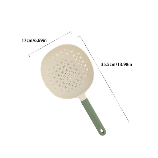 Heat-Resistant Plastic Noodle & Vegetable Colander   Food-Grade Strainer with Hole Design for Easy Filtering   Kitchen Accessory